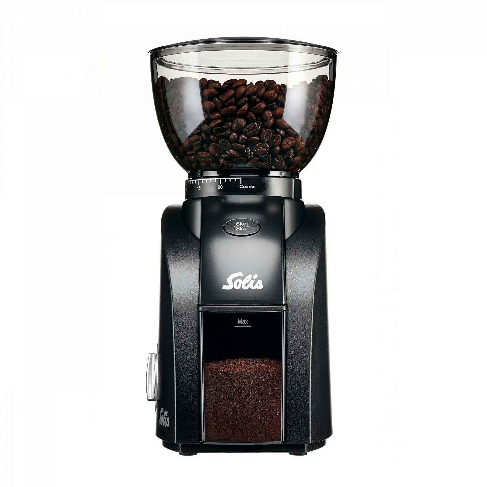 Електрична кавомолка Solis Scala Zero Static 1662, чорна, фото №1 Електрична кавомолка Solis Scala Zero Static 1662, чорна, фото №1