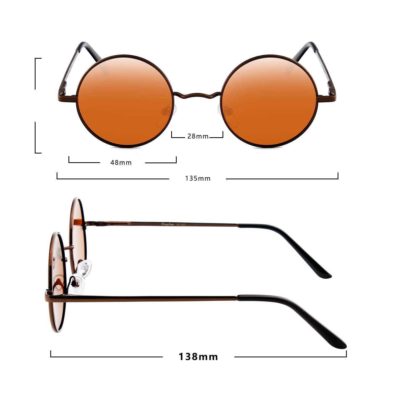 Круглые очки BangLong для мужчин и женщин, круглые поляризованные, фото №5