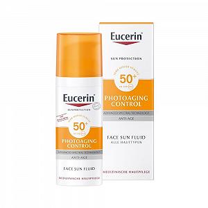 Сонцезахисний флюїд для обличчя Eucerin Photoaging Control SPF 50 50 мл - Фото 1