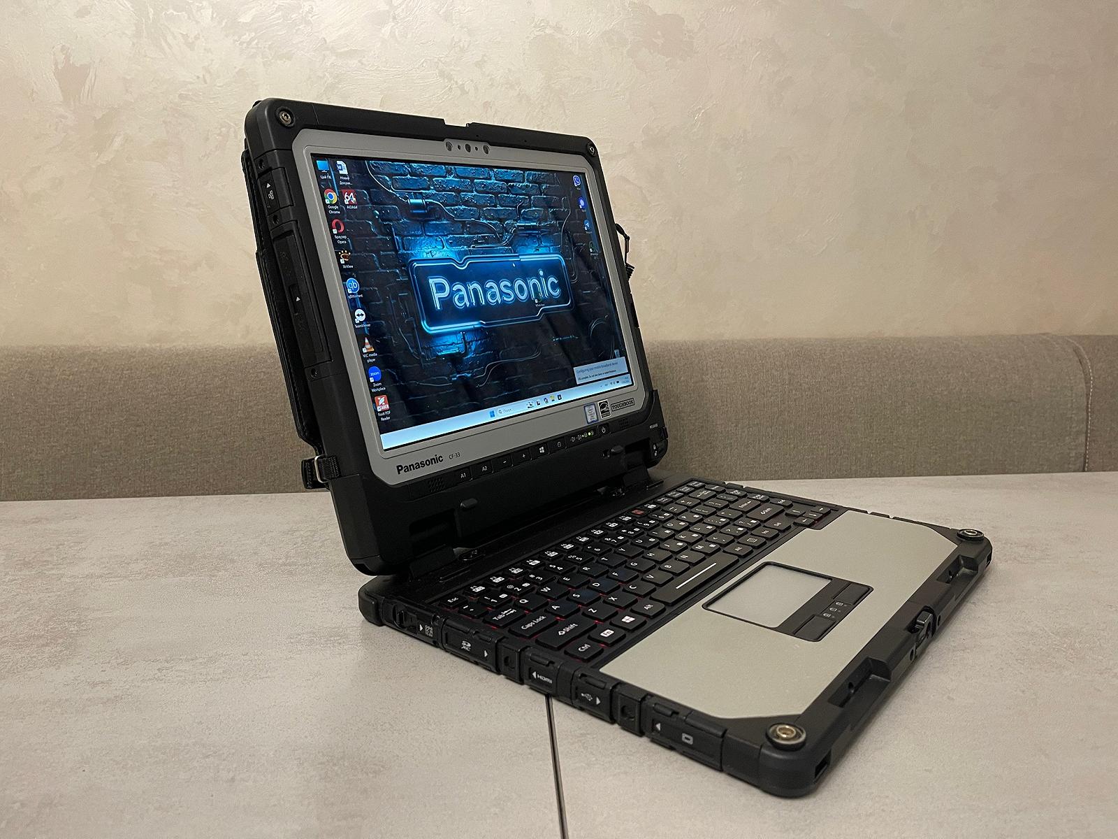 Захищений ноутбук-планшет Panasonic Toughbook CF-33, 12", i7-7600U, 16GB, 256GB, 4G LTE, фото №8 Захищений ноутбук-планшет Panasonic Toughbook CF-33, 12", i7-7600U, 16GB, 256GB, 4G LTE, фото №8