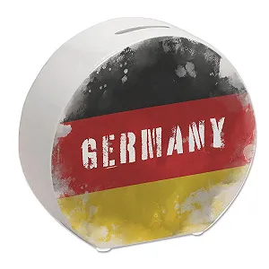 Скарбничка Germany Flag Used Look - Фото 1