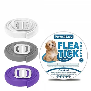 Нашийник проти бліх та кліщів Pets4Luv 24 Months Protection One Size Adjustable Waterproof 3 шт - Фото 1
