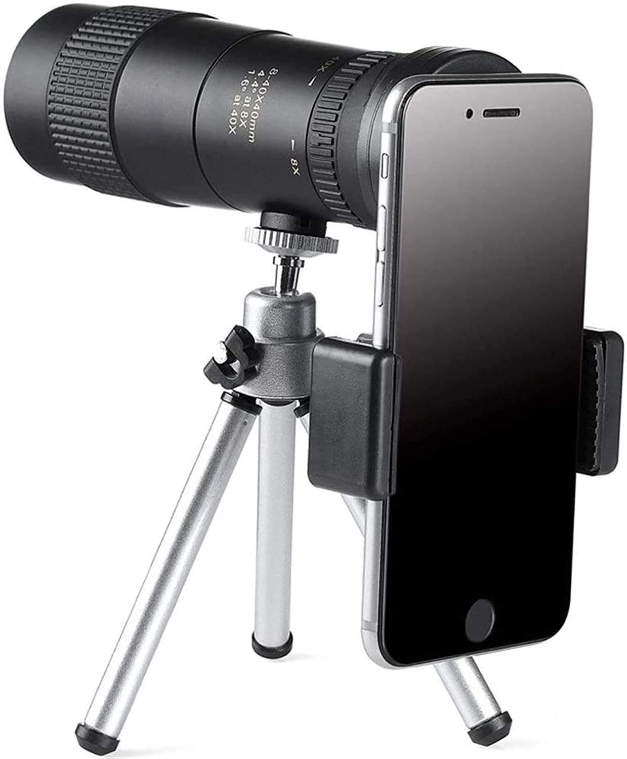 Монокуляр ADITAM 40X40 - Zoom Monocular Portable LLL Fernglas HD для дорослих, фото №1