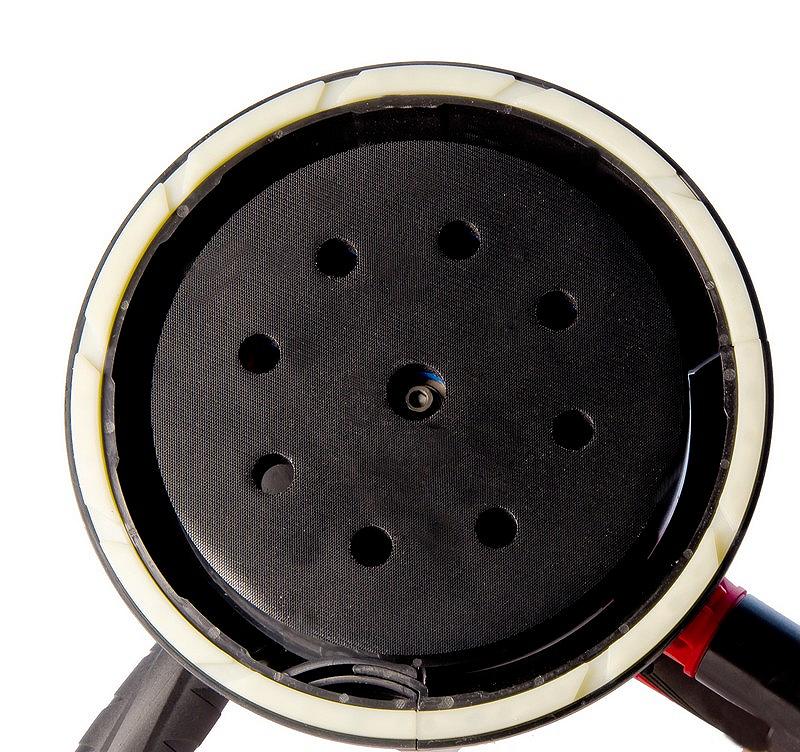 Шліфмашина для стін і стелі MPT 850 Вт 1400-2700 об/хв Ø180 мм діодне підсвічування аксесуари 6 шт MDS1853B, фото №9