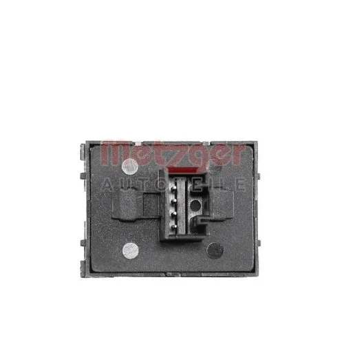 Перемикач склопідйомника METZGER 09161041 для VW, передній зі сторони водія, фото №2