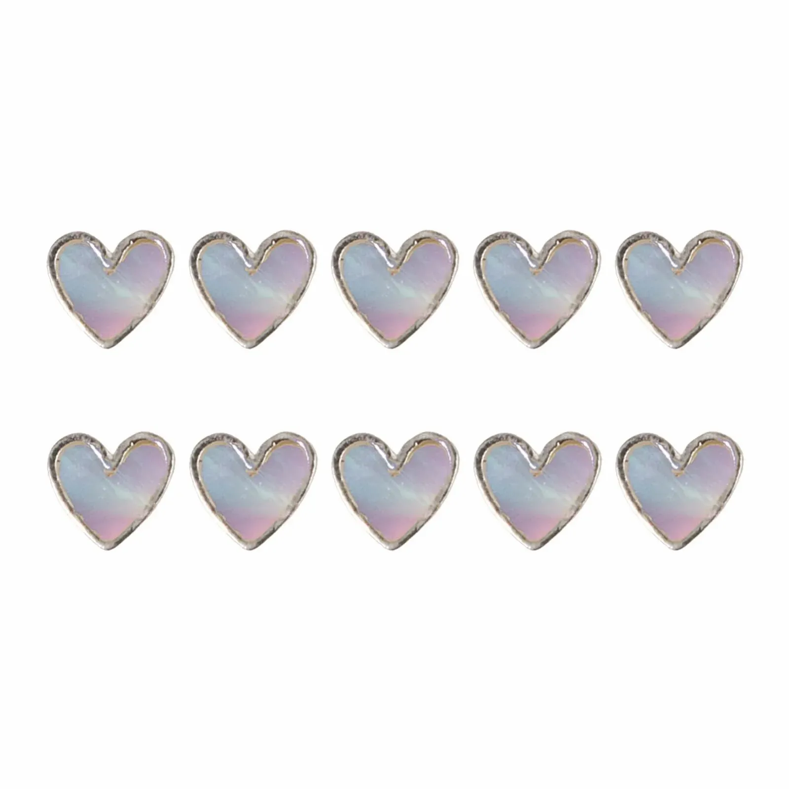 Прикраса для нігтів Серце DIY Аксесуари для нігтів Багатобарвний, фото №1