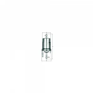 Фільтр паливний KNECHT KL 156/1 для AUDI SEAT SKODA VW CUPRA - Фото 1