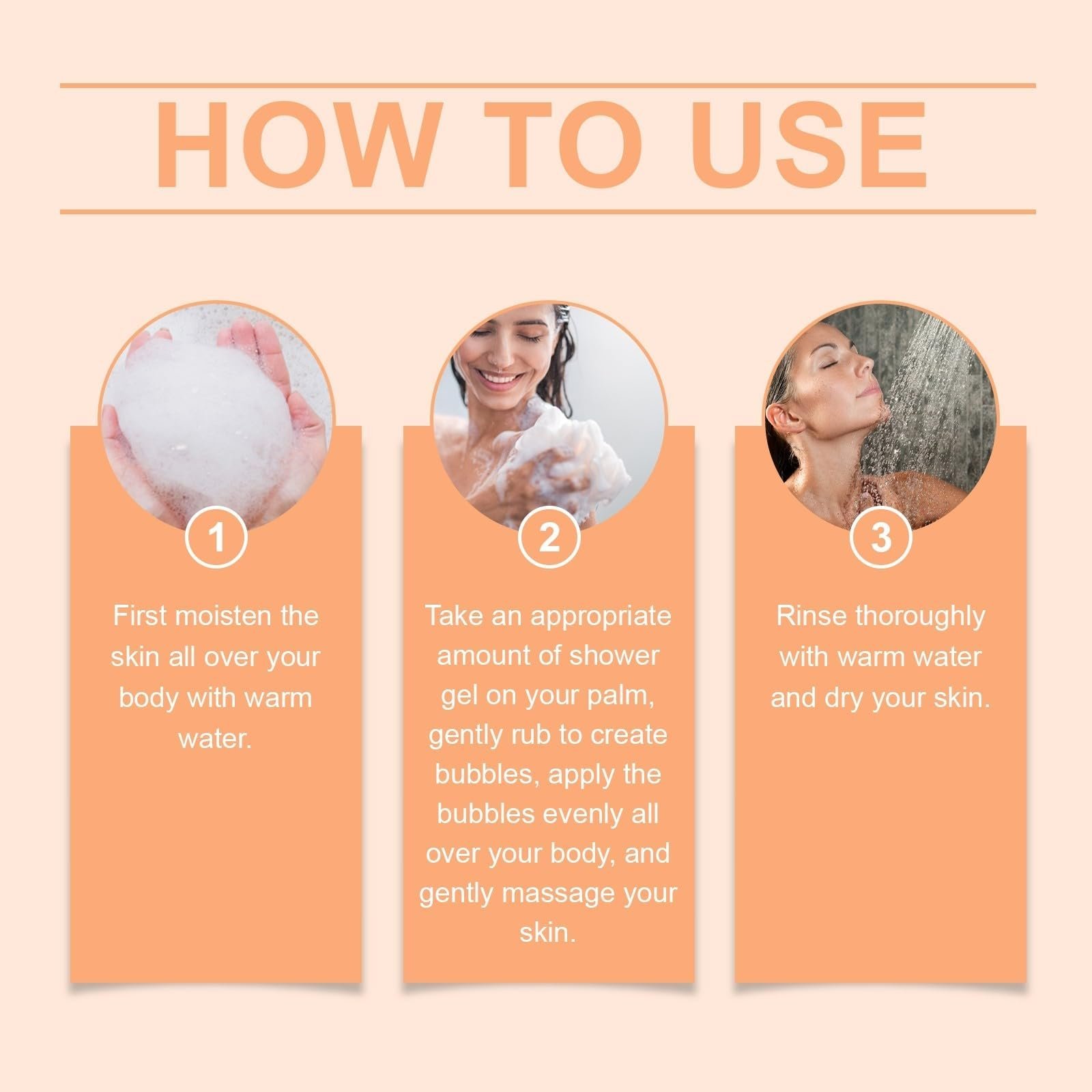 Гель для душу Papaya з ефектом зволоження та контролю жирності, фото №8