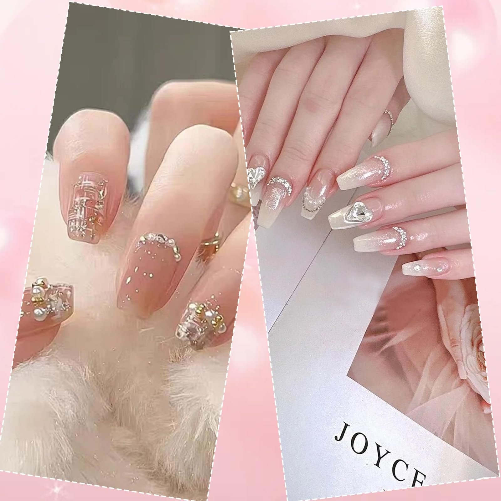 Набір страз для нігтів Mixed,, фото №6