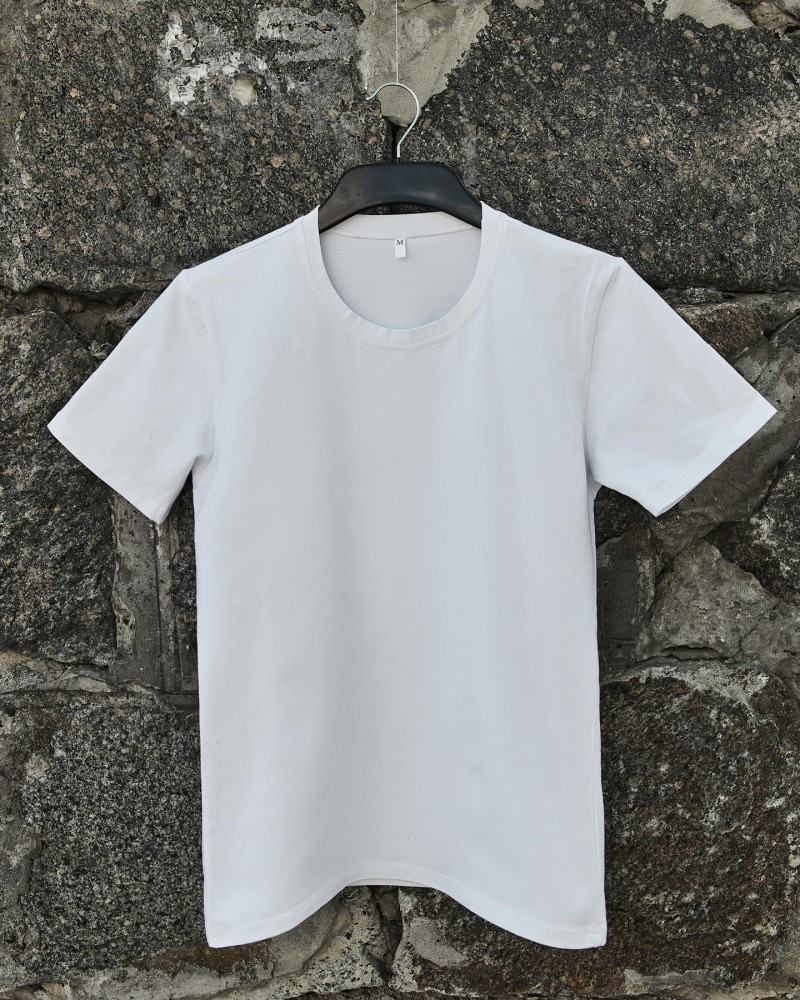 Футболка базовая белая, фото №2