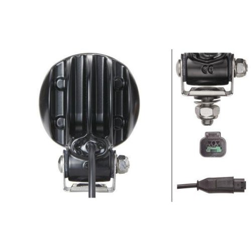 Рабочая фара HELLA 1G0 996 476-231 для FENDT KUBOTA AGCO, фото №2