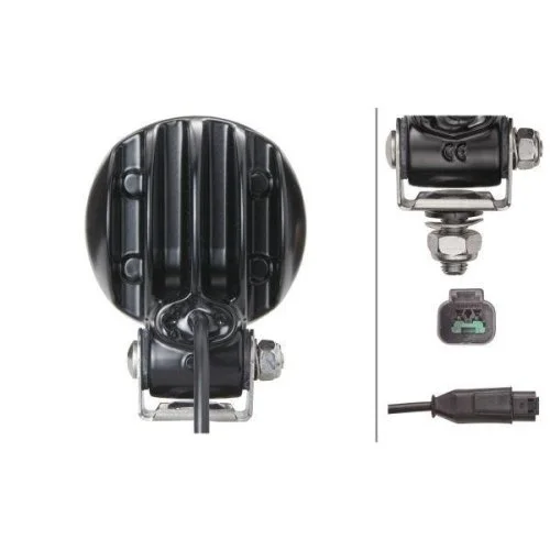 Рабочая фара HELLA 1G0 996 476-231 для FENDT KUBOTA AGCO, фото №2