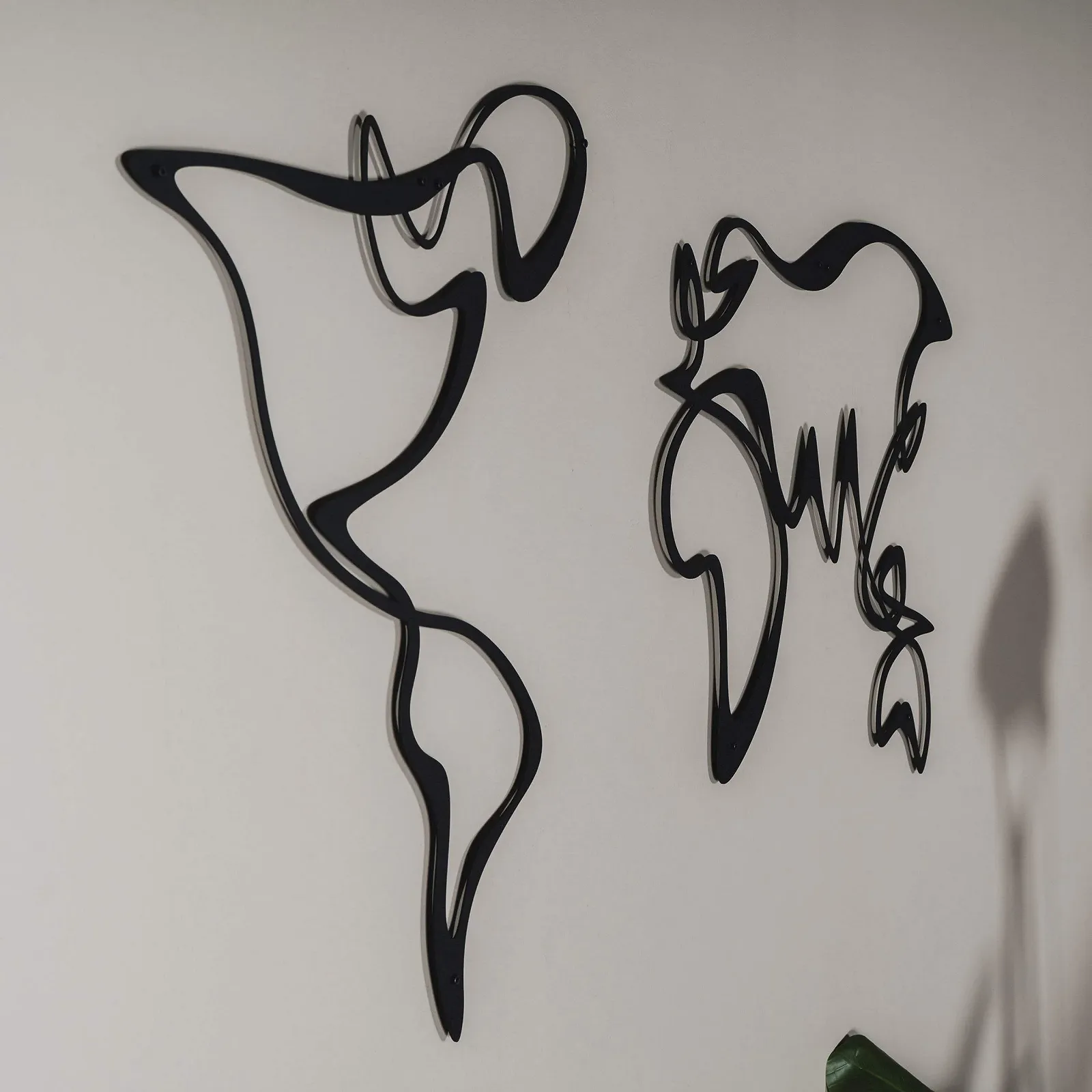 Металева карта світу Verden Unique Design геометрична настінна декорація Чорна 120 x 69 см, фото №2