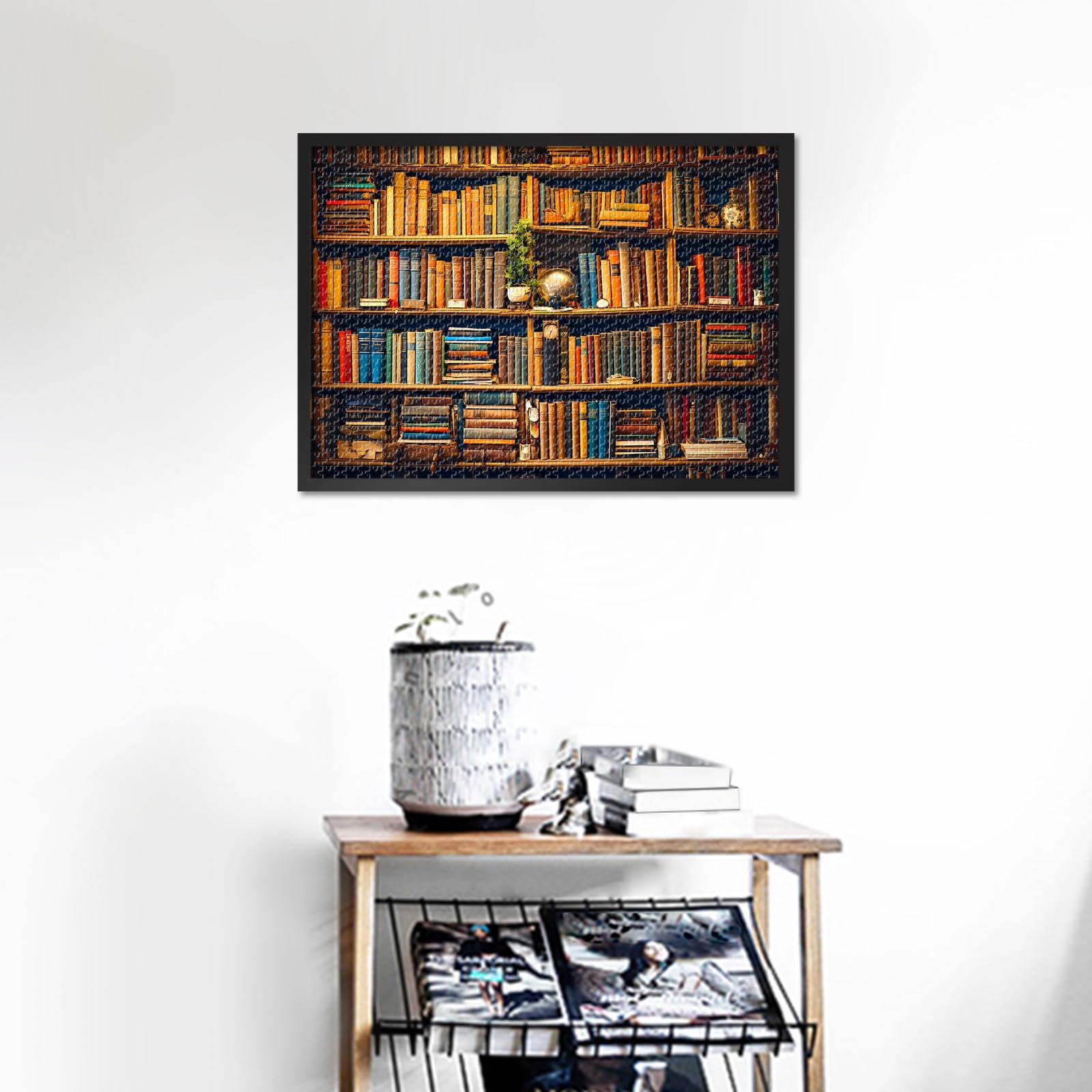 Пазл Vintage Library Книжкова полиця 1000 елементів 50 x 70 см, фото №6 Пазл Vintage Library Книжкова полиця 1000 елементів 50 x 70 см, фото №6