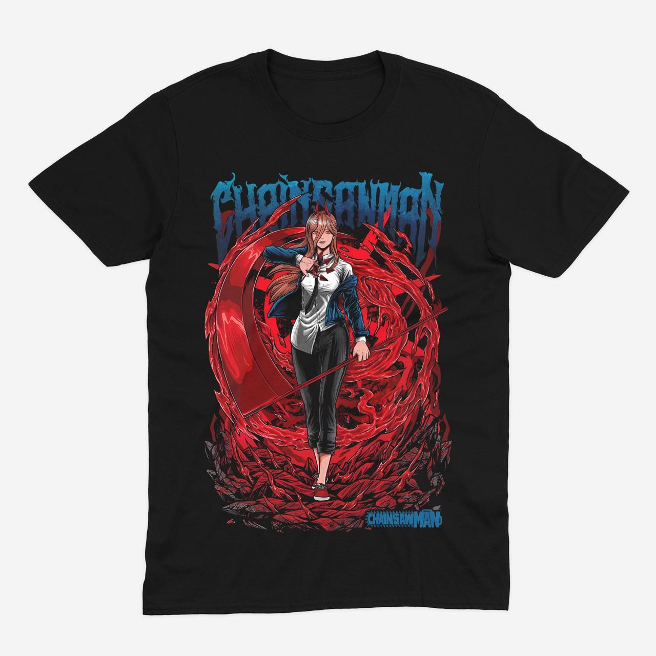 Футболка Аниме Человек бензопила Chainsawman TH236 L, фото №1
