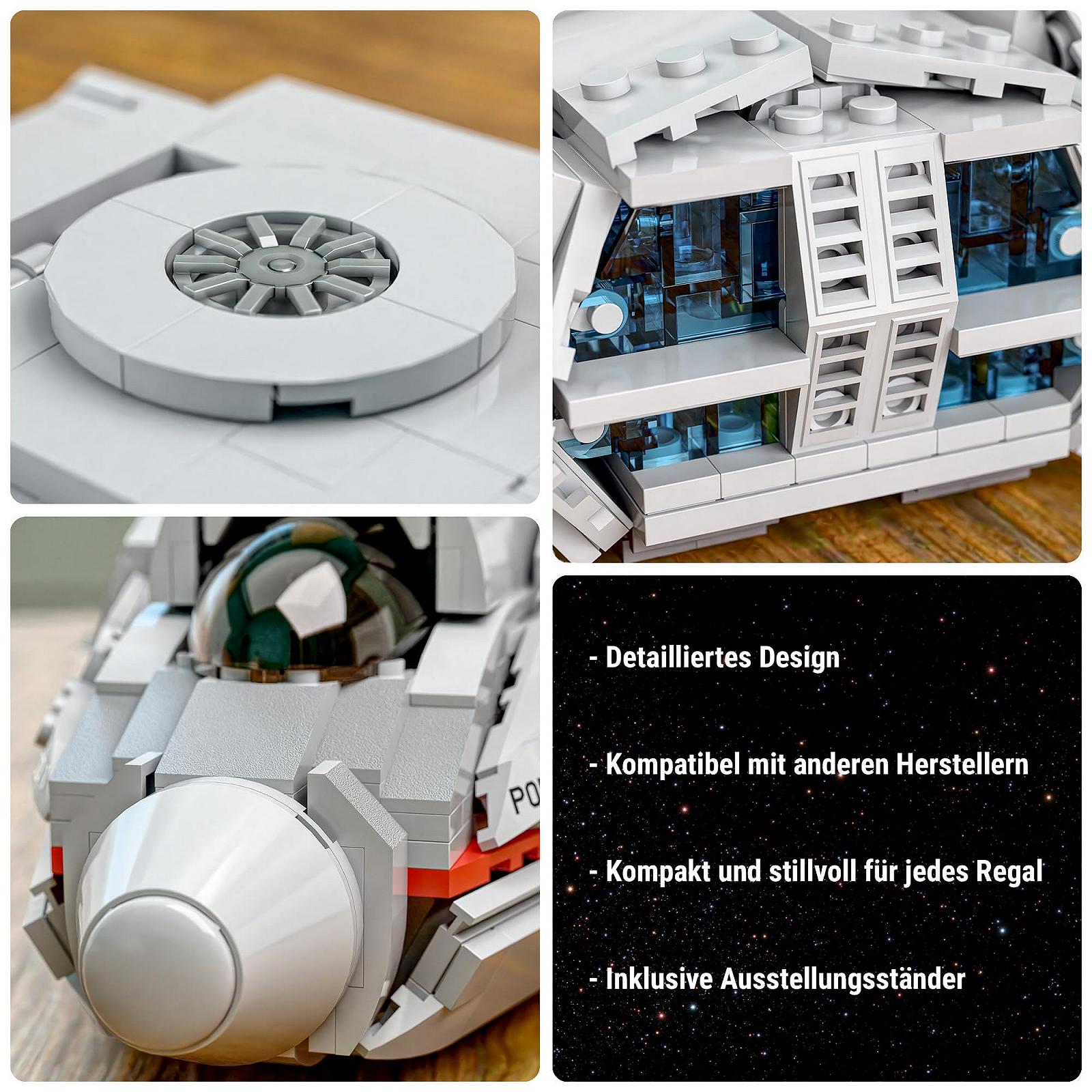 Конструктор BlueBrixx NX-01 Shuttlepod 748 блоков лицензия Star Trek, фото №4