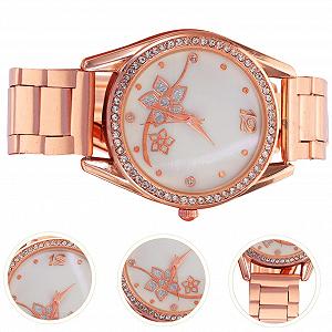 Спортивные часы Healvian Design Женские Ремешок из нержавеющей стали с кристаллами для фитнеса для ежедневного использования Наручные часы для подростков цена на synthetic.ua - Фото 1 Спортивные часы Healvian Design Женские Ремешок из нержавеющей стали с кристаллами для фитнеса для ежедневного использования Наручные часы для подростков synthetic.ua - Фото 1