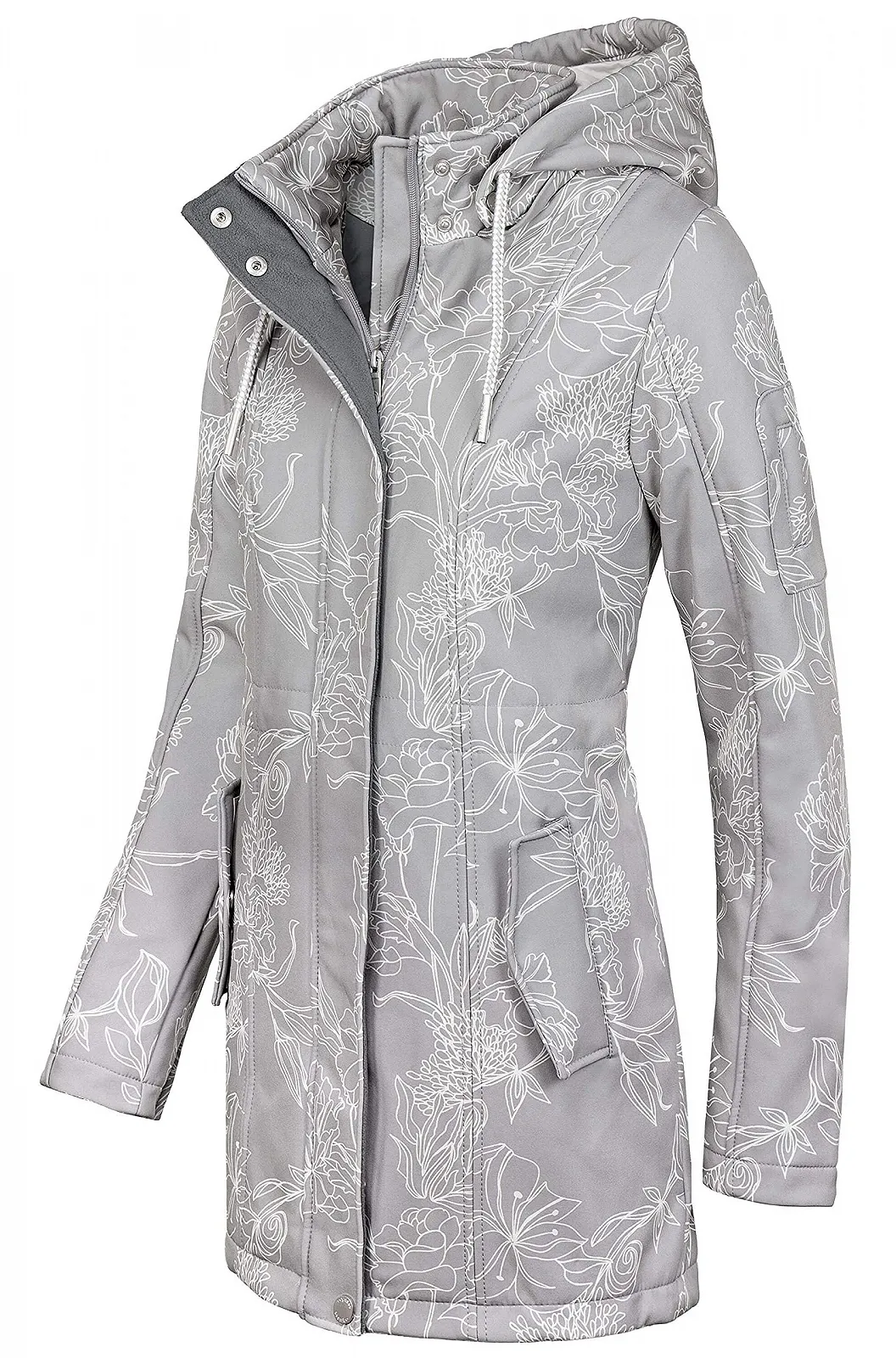 Софтшелл Пальто ODYSSEE Квітковий візерунок, фото №2