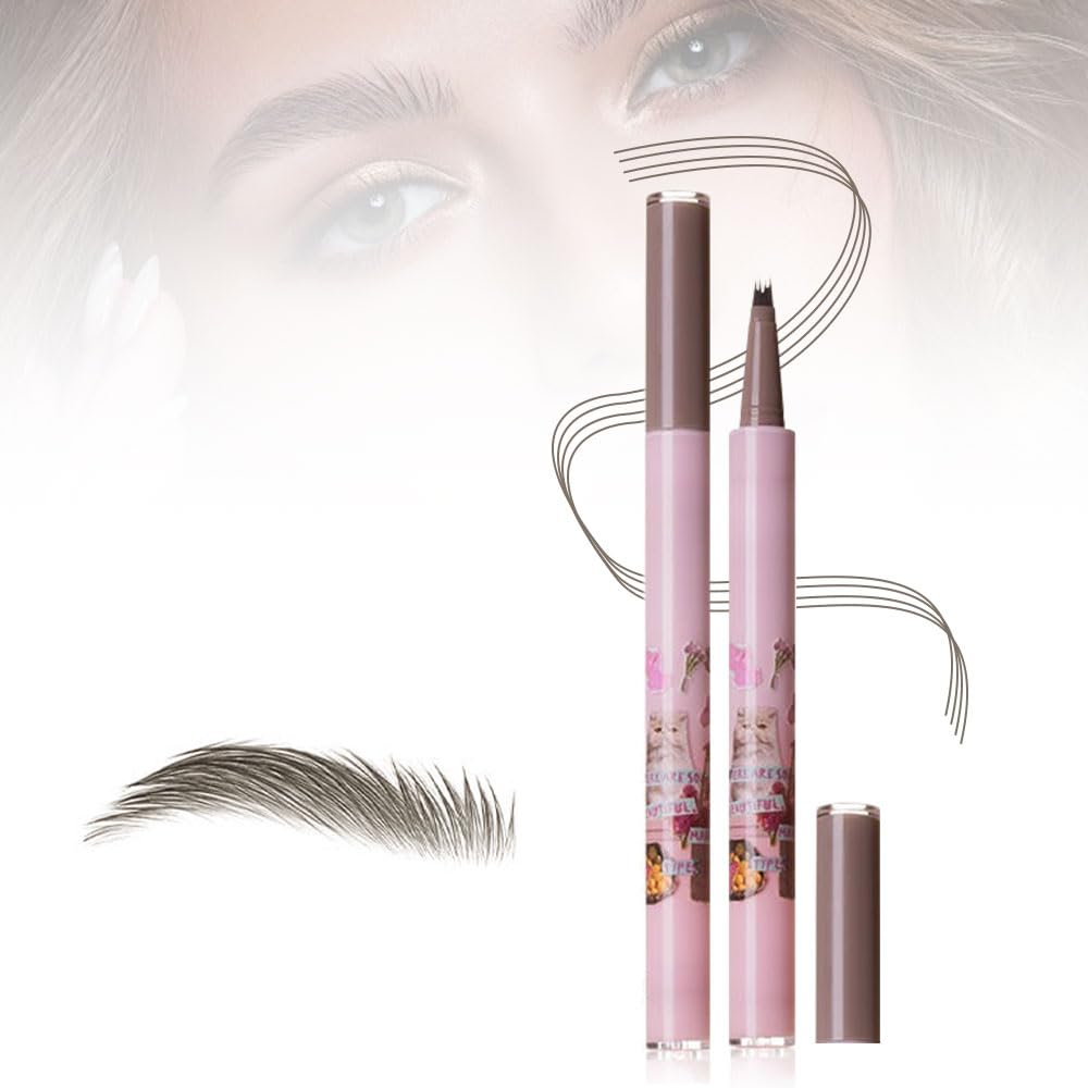 Олівець для брів 3D 4 Fork Tips Grey Brown, фото №1 Олівець для брів 3D 4 Fork Tips Grey Brown, фото №1