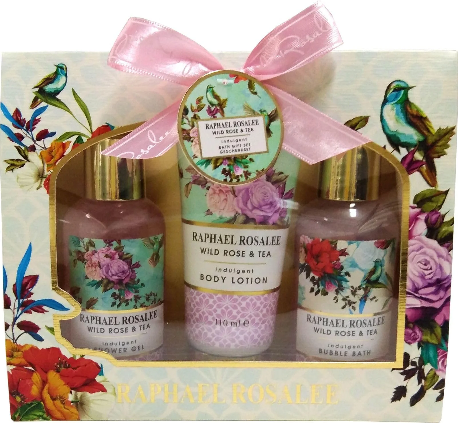 Набір для ванни та догляду Flowers No. 166 (3 предмети) Білі троянди та чай, фото №1 Набір для ванни та догляду Flowers No. 166 (3 предмети) Білі троянди та чай, фото №1