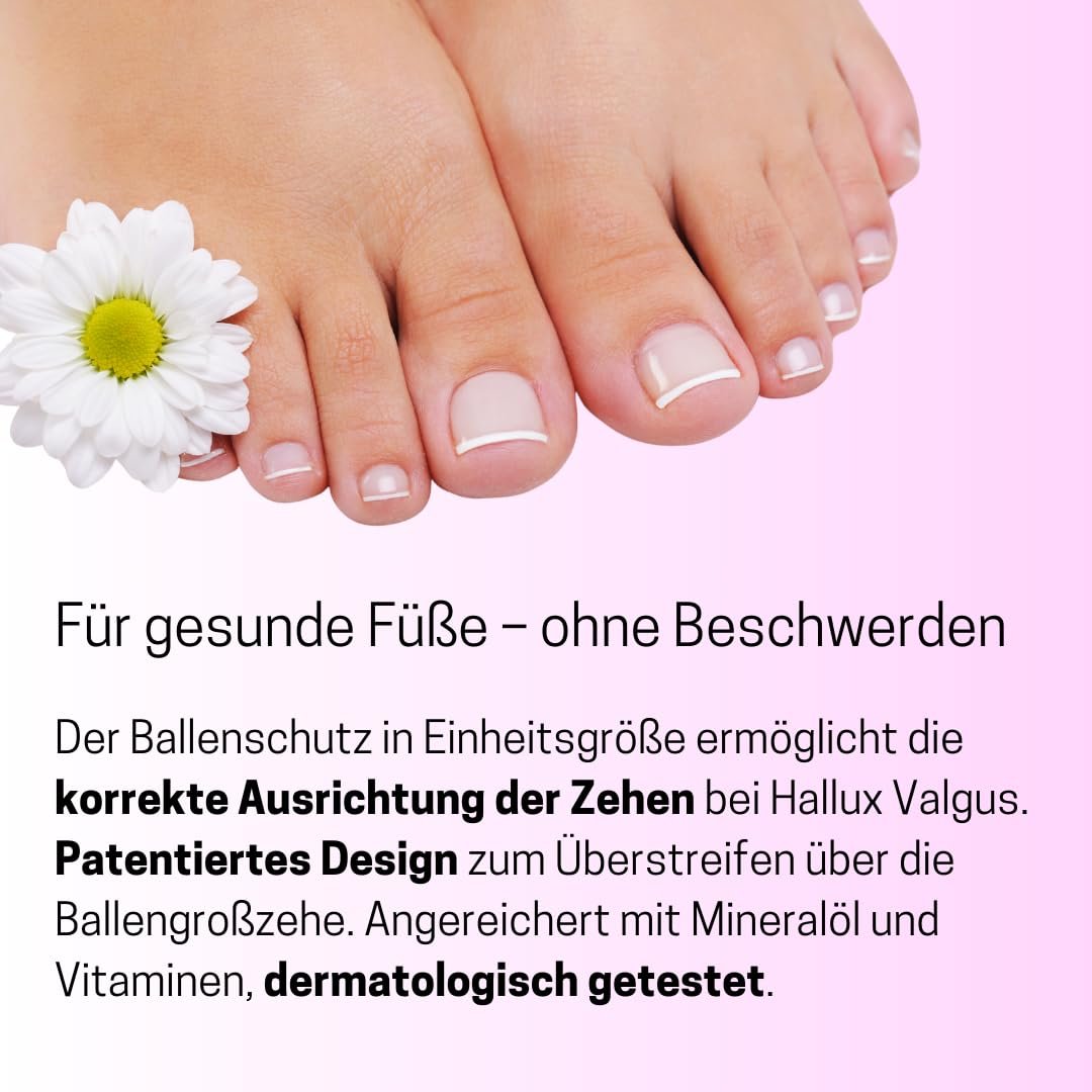 Подушечка для великого пальця стопи MEDOSAN з роздільником пальців, фото №4 Подушечка для великого пальця стопи MEDOSAN з роздільником пальців, фото №4