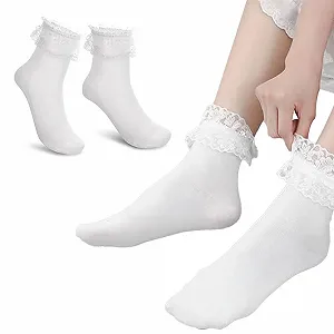 Шкарпетки Liner з оборками М'які з оборками 1 пара - Фото 1