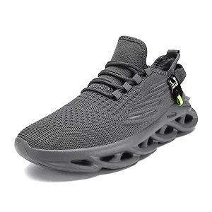 Кросівки чоловічі ZDFQLGV для бігу Спортивне взуття для ходьби Дихаюча гумова підошва - Фото 1