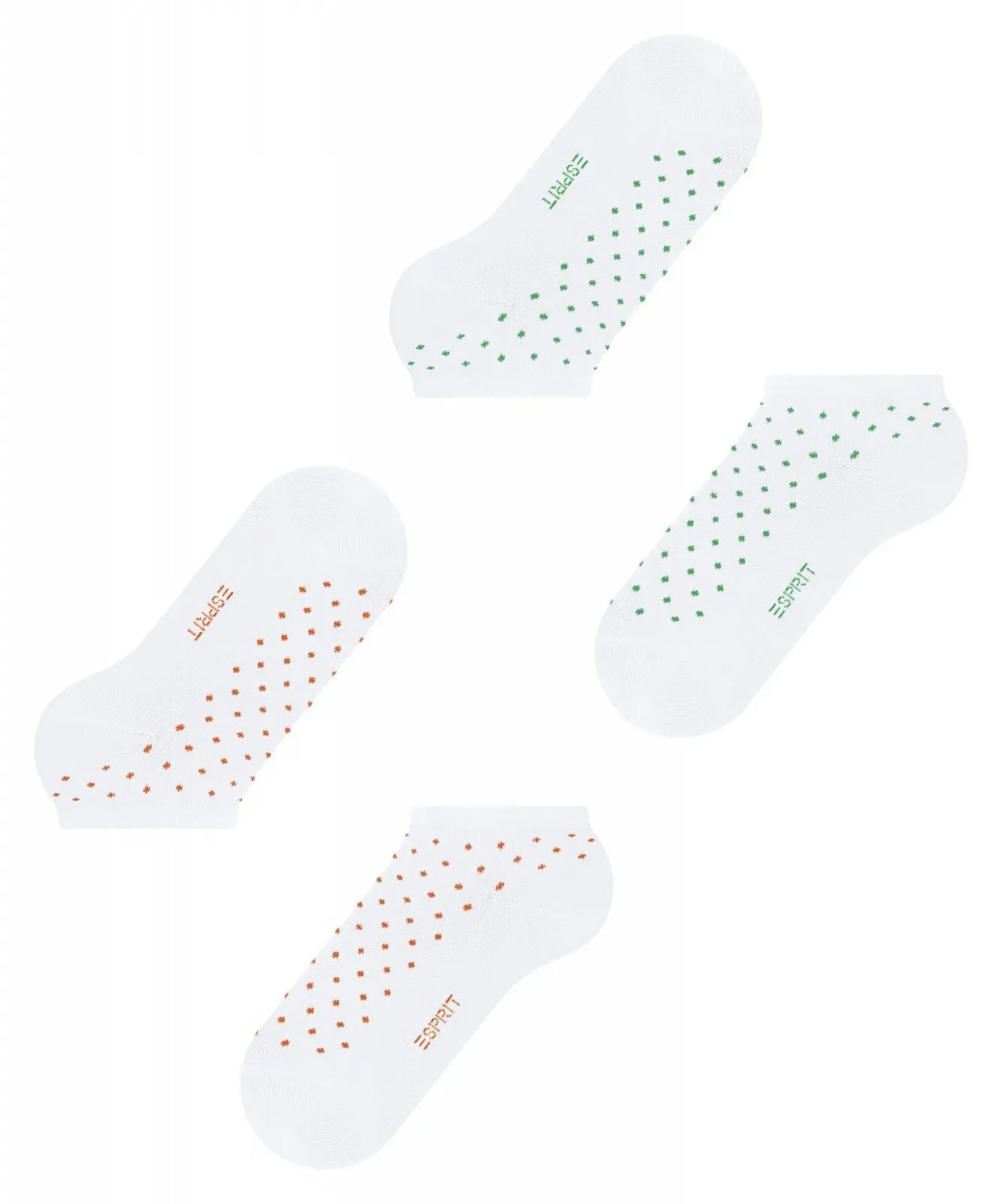 Шкарпетки ESPRIT Fine Dot 2-Pack Жіночі шкарпетки для кросівок, дихаючі, з органічної бавовни, фото №5 Шкарпетки ESPRIT Fine Dot 2-Pack Жіночі шкарпетки для кросівок, дихаючі, з органічної бавовни, фото №5