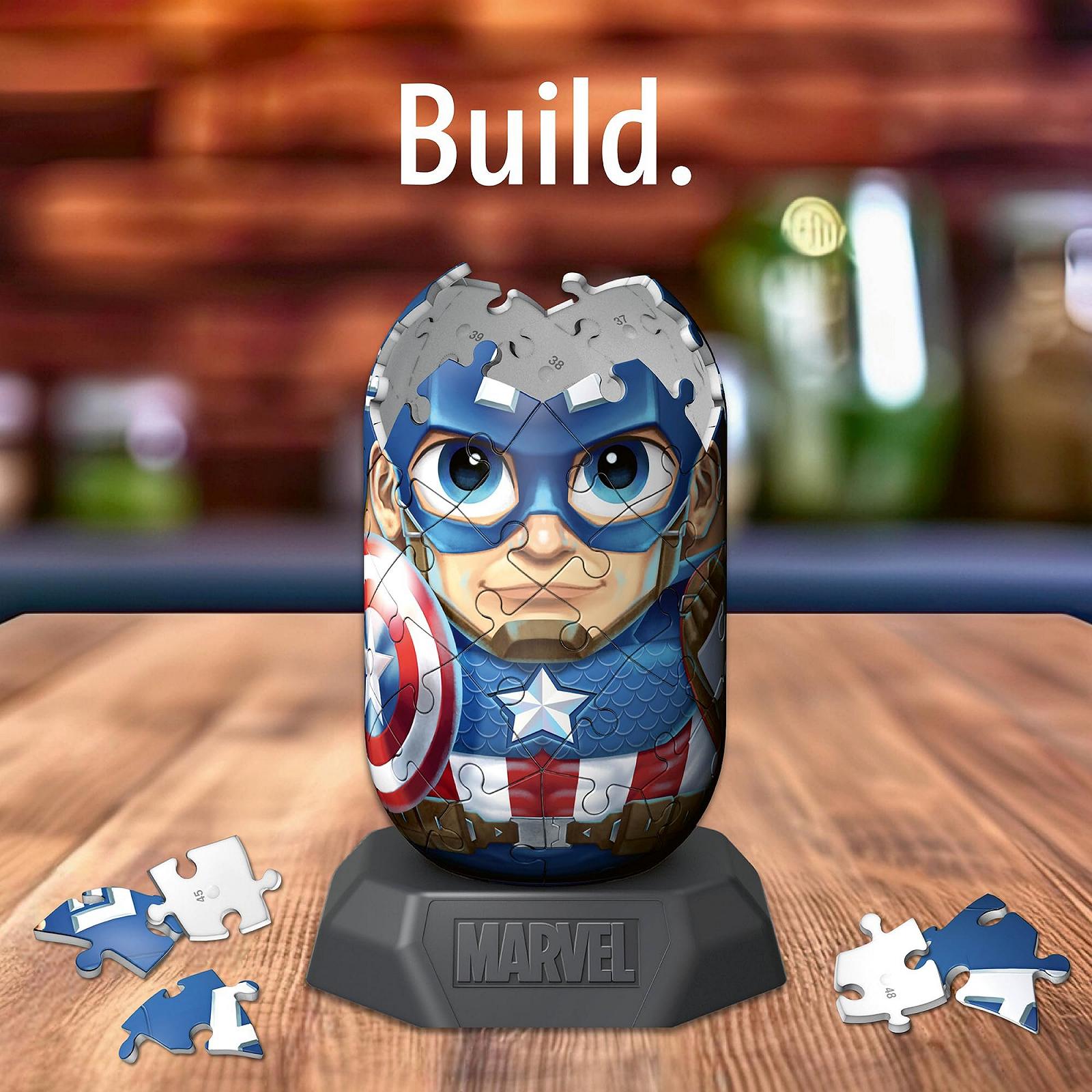 Фигурка Ravensburger Hylkies Marvel Captain America №33, фото №4