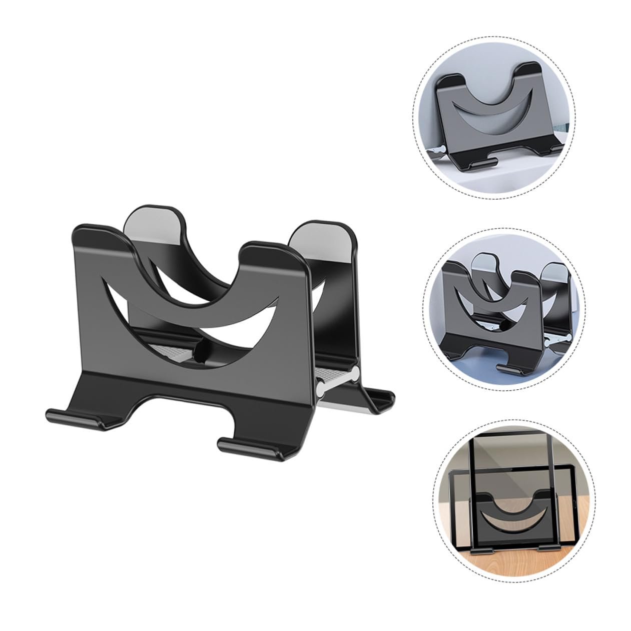 Підставка для ноутбука Holibanna ергономічна ABS і силікон, складана, нековзна для покращення постави, фото №9 Підставка для ноутбука Holibanna ергономічна ABS і силікон, складана, нековзна для покращення постави, фото №9