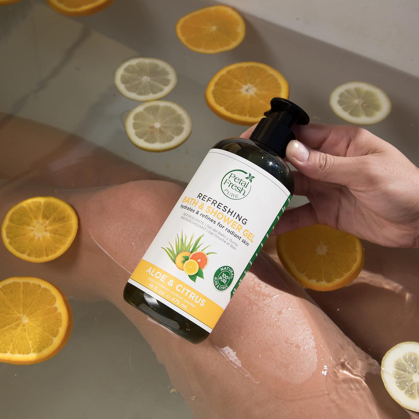 Гель для душа и ванны Bio Kreativ Lab Blüte Fresh Aloe and Citrus Plant, 470 мл, фото №5 Гель для душа и ванны Bio Kreativ Lab Blüte Fresh Aloe and Citrus Plant, 470 мл, фото №5