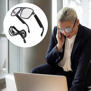 AI-Перекладацькі окуляри Розумні для читання мови, дзвінків, відео synthetic.ua - Фото 1