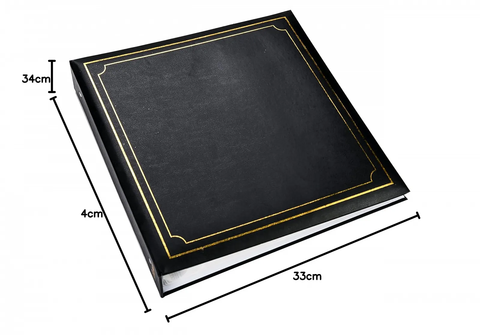 Фотоальбом вставного типа ARPAN Большой Вмещает 500 фотографий 15,24 см x 10,16 см Золотое тиснение Мягкая обложка Черный, фото №8 Фотоальбом вставного типа ARPAN Большой Вмещает 500 фотографий 15,24 см x 10,16 см Золотое тиснение Мягкая обложка Черный, фото №8