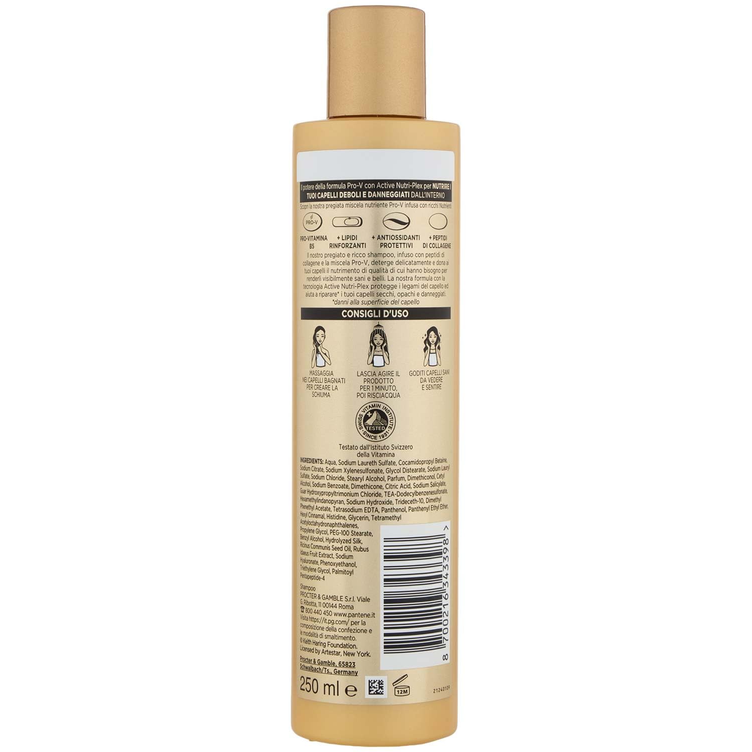 Шампунь Pantene x Emily in Paris Regenerates and Protects Miracle Serum 250 мл, фото №3