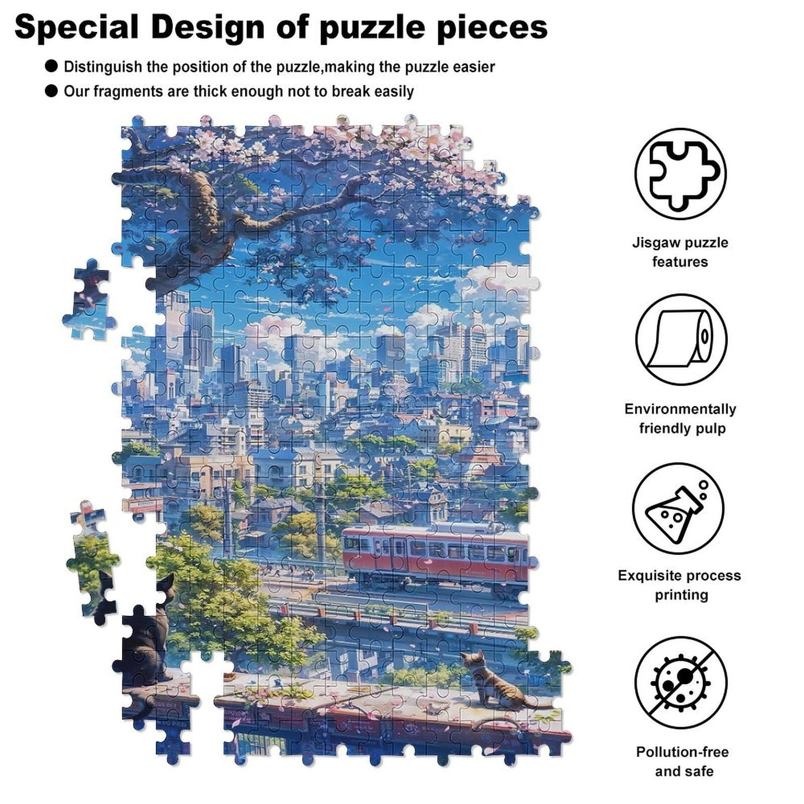 Пазл Wooden Board Puzzle Japanese Style 300 деталей 42 x 30 см, фото №5