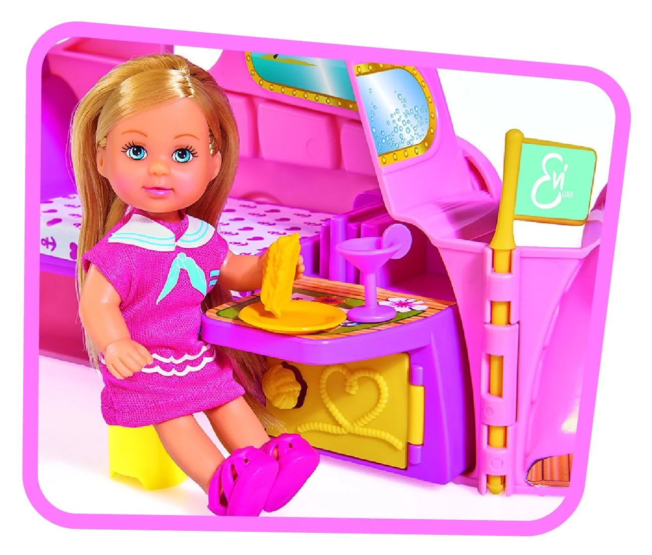 Лялька Simba Evi Love Yacht Apribile e TA, фото №4 Лялька Simba Evi Love Yacht Apribile e TA, фото №4