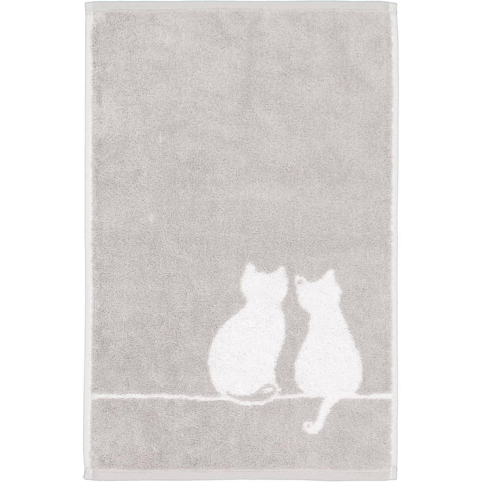 Полотенца для рук Cute Cats Edition You & Me 6263 Платиновый / Белый, фото №6