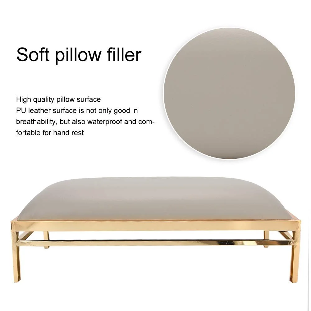 Подставка для рук для маникюра из искусственной кожи Серый, фото №8