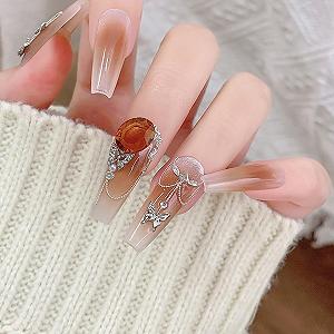 Металлические украшения для ногтей в форме бабочек, 60 шт synthetic.ua - Фото 1