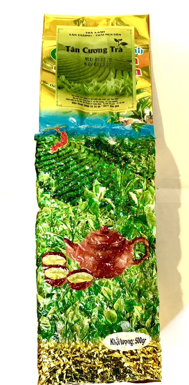 Зеленый чай Высокого качества Tra Xam Dac San Вакуум 500г, фото №1 Зеленый чай Высокого качества Tra Xam Dac San Вакуум 500г, фото №1