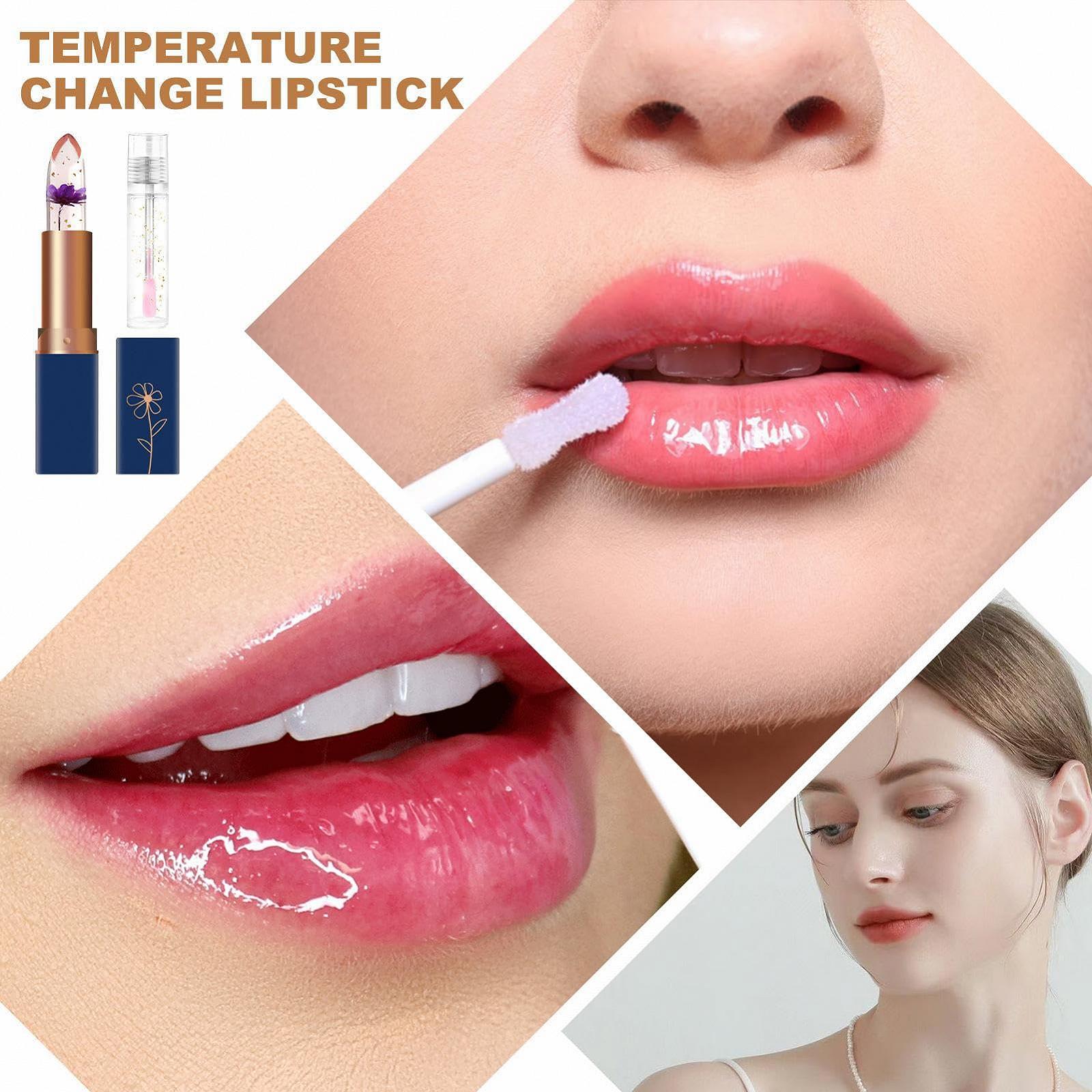 Блюменгелеєвий Блиск 2 шт Набір Блисків для Губ з Магічною Зміною Кольору від Температури, фото №3 Блюменгелеєвий Блиск 2 шт Набір Блисків для Губ з Магічною Зміною Кольору від Температури, фото №3