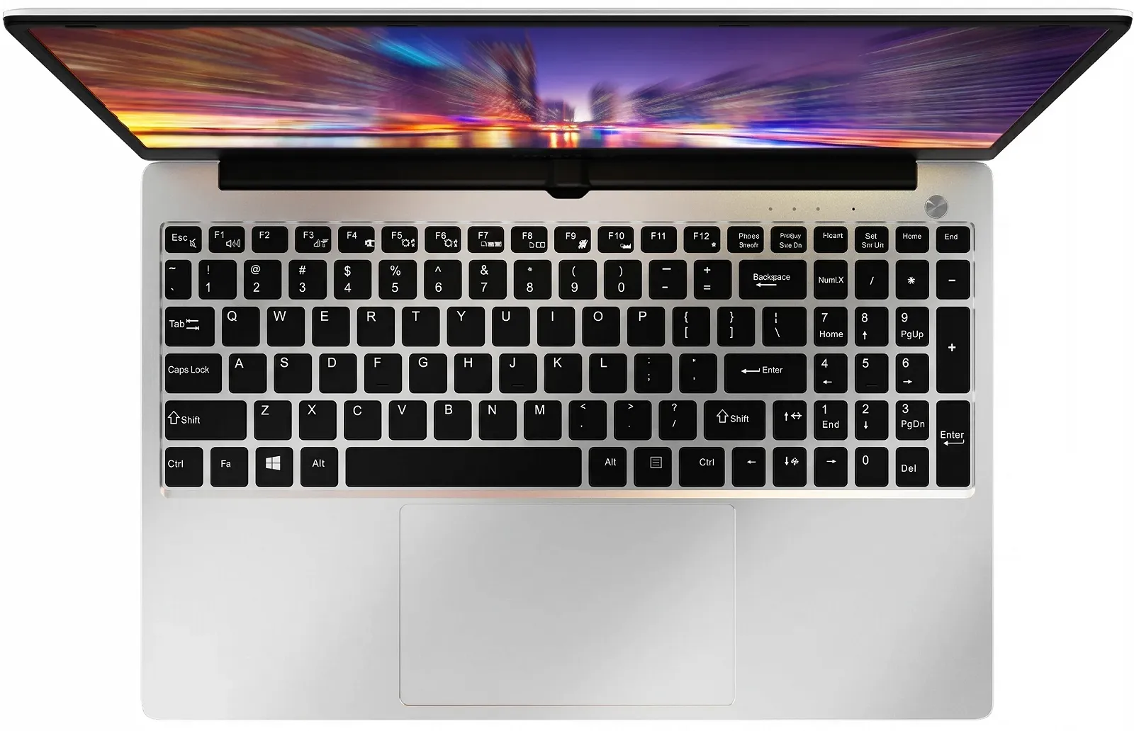 Ноутбук 15.6" Jepssen Handystation Pro Intel Core i7-10510U RAM 16GB SSD 256GB Windows 11 Алюмінієвий корпус (UKR), фото №2