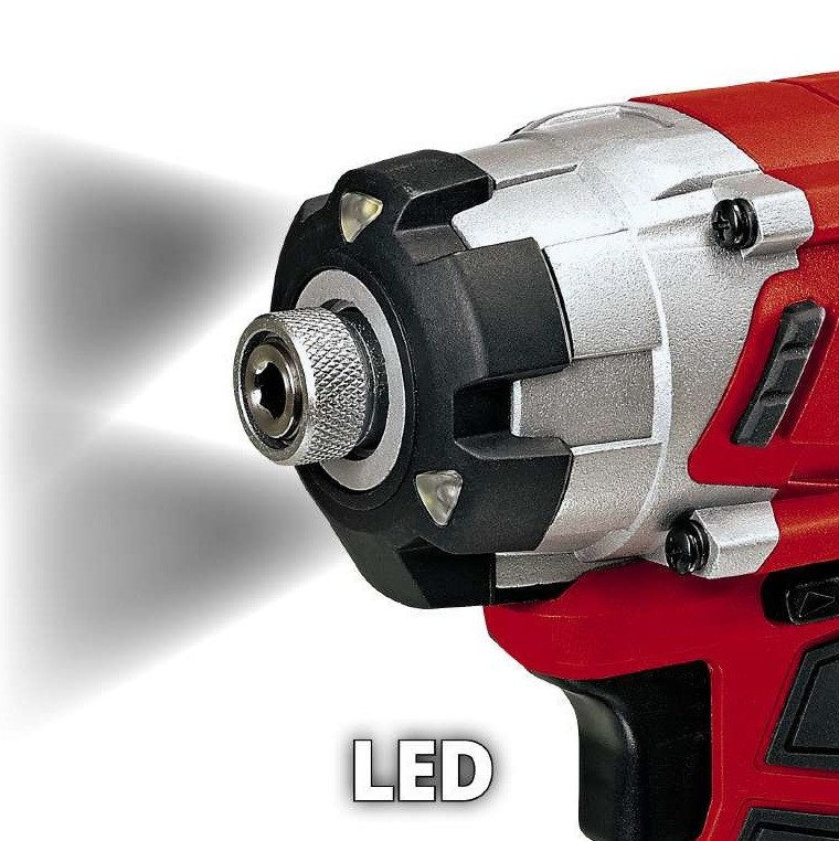 Einhell Шуруповерт ударний TE-CI 18/1 Li акум Solo 0-2300 об/хв 140 Нм, фото №7