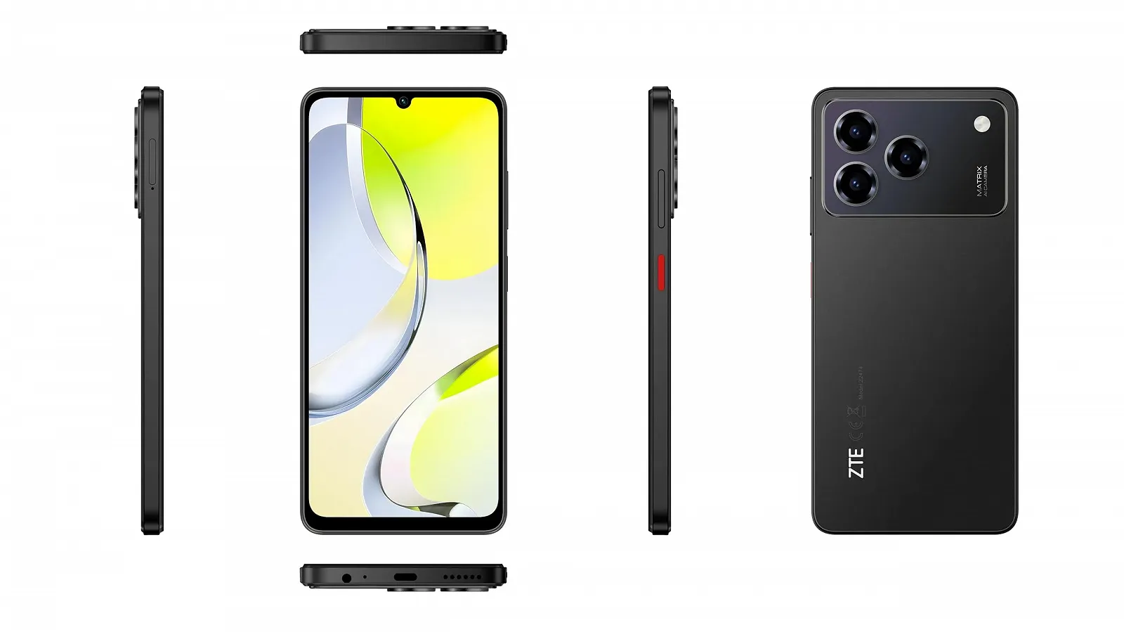 Смартфон ZTE Blade A76 4GB 128GB Чорний, фото №3