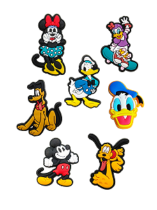 Джибітси Міккі Маус Mickey Mouse Дісней Jibbitz 7 шт аксесуари крокс прикраса Dz_162_4 - Фото 1