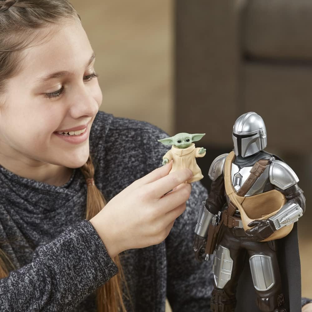 Ігрова Фігурка Star Wars Galactic Action The Mandalorian & Grogu Інтерактивні Електронні Фігурки 30 см, фото №5