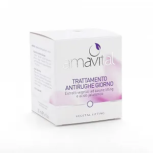 Денний крем Amavital Anti-Wrinkle Vegetal Lifting, Smoothing & Firming 50 мл synthetic.ua - Фото 1