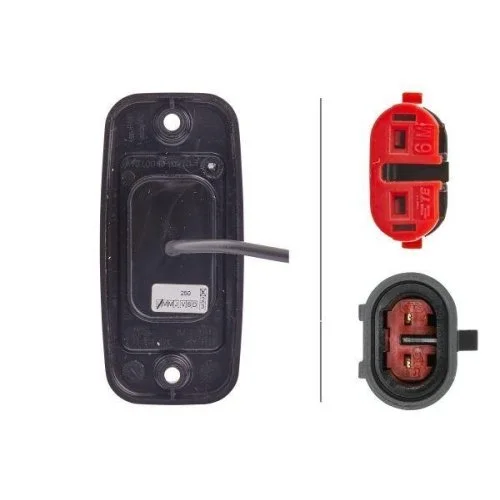 Боковий габаритний ліхтар HELLA 2PS 345 600-041 для DAF LIEBHERR, фото №2