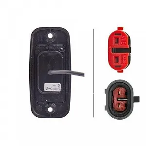 Боковой габаритный фонарь HELLA 2PS 345 600-041 для DAF LIEBHERR synthetic.ua - Фото 1