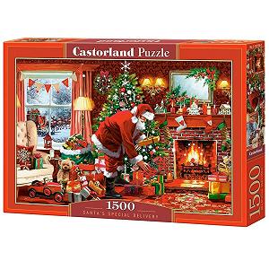 Пазл Castorland Livraison spéciale du Père Noël 1500 елементів synthetic.ua - Фото 1